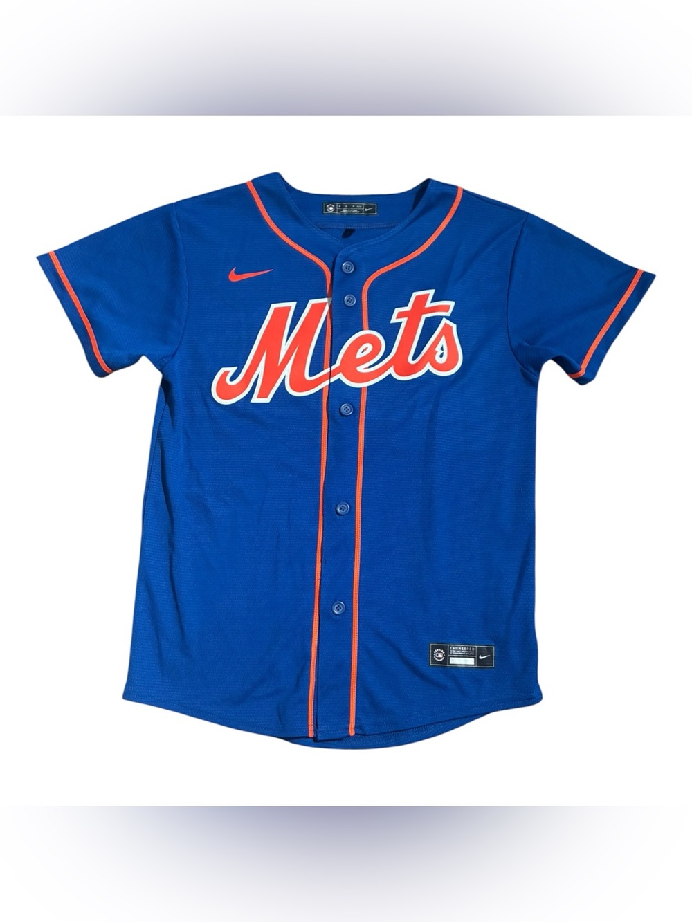 Nike MLB Mets Max Scherzer #21 Jersey Youth Blue